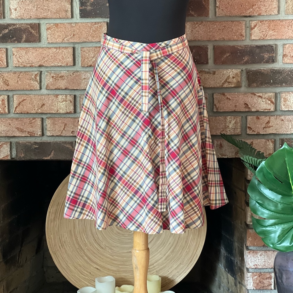 Tommy Hilfiger Plaid Skirt